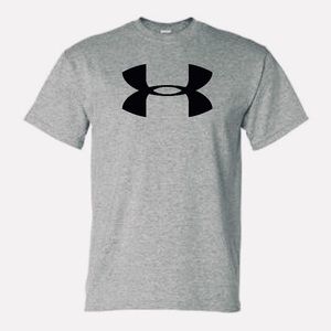 Youth medium grey Under Armour dri-fit shirt